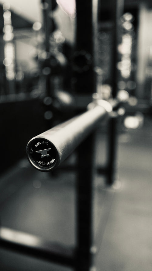 Black Anvil Foundry Series Bar end cap and sleeve detail